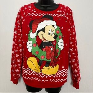 Disney Christmas Mickey Mouse light up sweatshirt